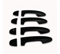 Tirador Puerta Interior Coche Para T&yota H&ilux Revo Rocco 2016-2021 Accesorios De Coche ABS Cubierta De Manija De Puerta Negra Estilo De Coche(2)