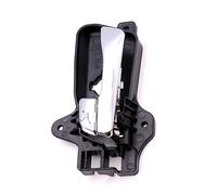 Tirador Puerta Para Hyundai I30 I30CW 2007-2012 Manija Puerta Interior Coche Conductor Pasajero Cromo Delantero Trasero Izquierdo Derecho Manilla puerta (Tamaño : Frente izquierdo)