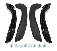 Tirador Puerta Para R&ENAULT Para M&EGANE 3 MK3 2008-2016 Para Fluence 2009-2016 Kit Manija Agarre Para Puerta Interior Delantera Izquierda Derecha Coche(Black 4pcs)