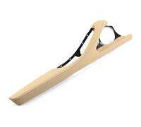 Tirador Puerta Reposabrazos Puerta Interior Coche Volante Izquierda Derecha Soporte Marco Exterior Para B&MW Serie 5 F10 F11 F18 520i 523i 525i 528i 535i(Lhd Beige)