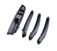 Tirador Puerta Tiradores Puerta Para BMW X5 X6 E70 E71 2007-2013 4 Unids/set Kit Controlador Mano Izquierda Piezas Repuesto Interior Coche Manija Puerta (Color : LHD Black 4Pcs)