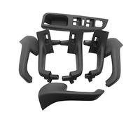 Tirador Puertas Interior Coche 7 Uds Manija Interior Negra Agarre Puerta Interruptor Ventana Cubierta Bisel Reposabrazos Interior para Golf 5 GTI-MK5 para Jetta 1K0 868 040B Interior Puertas Tirador
