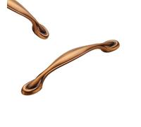 Tiradores Cocina Vintage 128mm, 2 Pcs Tiradores de Armarios Sólido de Aleación de Zinc | Galvanoplastia, Color: Bronce, Tiradores de Mueble Distancia del Agujero de 128mm Tiradores Cajones 128mm/5in