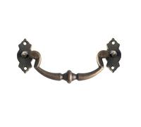 Tiradores De Arco Para Armario La Barra De Estilo Chino 6 Piezas Es Adecuada Para Caja De Madera, Cajón De Caja De Brocado, Accesorios De Mango Pequeño Retro L91mm