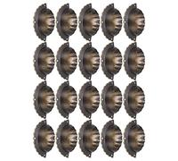 Tiradores de Cajón, Manija de Hierro Elegante Retro única para Muebles, Juego de 20, para Caja de Madera, Cajón, Manija de Puerta de Gabinete