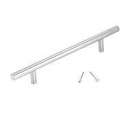 Tiradores de cocina Gabinete de cocina de acero inoxidable Tirador de barra en T Tiradores de cajones de muebles Tiradores de armarios, para tiradores de muebles de cajones de baño de cocina(350mm)