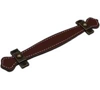 Tiradores de cuero para cajones, Mango Suave Y Mueble, Cajón, Maleta, Baúl Con Tornillos, 96mm/128mm