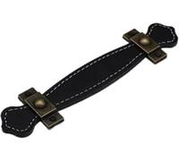 Tiradores de cuero para cajones, Mango Suave Y Mueble, Cajón, Maleta, Baúl Con Tornillos, 96mm/128mm