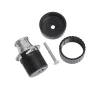 Tiradores de muebles integrados con acción de resorte, pomos invisibles para armarios de cocina, cajones y puertas, material de aleación de zinc para uso a largo plazo (cepillado)