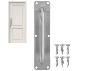 Tiradores De Puerta Corredera De Acero Inoxidable, Manijas De Puerta De Armario, Tiradores De Puerta Abiertos, 300x80mm Tirador de Muebles Juego De Puerta Correderas (square L)