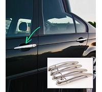 Tiradores de puerta Cromados para SERIE 3 E46 | 1998-2000 Acero inoxidable Manija de puertas Manillas Exterior Manetas Cromadas