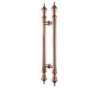 Tiradores de Puerta de Empuje contemporáneos en Forma de H, Tirador de Puerta de Granero de Doble Cara de Acero Inoxidable con Kits completos, 24 32 40 47 59 71 Pulgadas de Largo (Color : B,