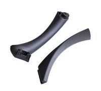 Tiradores de puerta interior de coche para BMW E90 E91 para sedán serie 3, panel interior de manija de puerta 51417230849 51416971289 51416971291, accesorios de manijas de puerta interiores (negro, 2