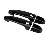 Tiradores Exteriores Coche Compatible Con Chevrolet Para Camaro Para Coupe 2022-2016 Cubierta Manija Puerta Embellecedor Negro Brillante 1 Par Delantero Izquierdo Derecho Lado Inteligente