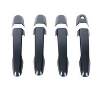 Tiradores Exteriores Coche Compatible Con Mitsubishi Para Triton Para L200 Para MN 2005-2017 Embellecedor Cubierta Manija Puerta Delantera Automóvil Accesorio Exterior Cromado Negro