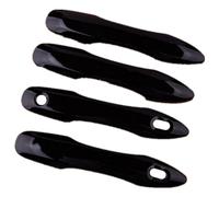 Tiradores Exteriores Coche Compatible Con Toyota Para Corolla Para Hatchback 2019-2023 Cubiertas Manijas De Puerta Embellecedores Con Entrada Inteligente ABS Negro 4 Piezas Exteriores