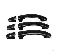 Tiradores Exteriores Coche Compatible Con Vw Para Caddy Para Vans 2004-2015 Cubiertas De Manijas De Puerta Reemplazo De Manijas De Puerta Negro Brillante
