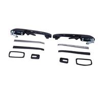 Tiradores exteriores coche Compatible Con VW Para Golf MK1 1974 1975 1976 1977 1978 1979 1980 1981 1982 1983 Manilla Exterior Puerta Trasera Izquierda Derecha Coche OEM: 193839205