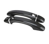 Tiradores Exteriores Coche Para S5 Para Convertible Para Coupé Cubierta De Manija De Puerta Lateral De Automóvil Estilo Fibra De Carbono Embellecedora Manillas Puertas