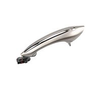 Tiradores exteriores Compatible Con BMW para Serie 5 para F10 para F11 2011 2012 2013 2014 2015 2016 2017 Manija De Puerta De Acceso Exterior Cómoda Reemplazo Sin Llave 61319313924(Brown,Front Left)