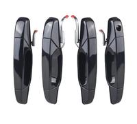 Tiradores Exteriores De Coche Compatible Con GMC Para Sierra 1500 2500 HD 3500 HD Para Yukon Para Yukon XL 1500 2500 2007-2011 2012 2013 Manija De Puerta Exterior 5960521(1 Set Black (4pcs))