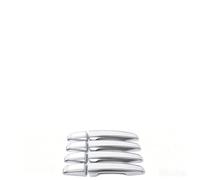 Tiradores Exteriores De Coche Compatible Con Land Para Rover Para Range Para Rover Para Vogue L405 2013-2022 Sport 2014-2022 Reemplazo Cubierta Manija Puerta Del Coche(White silver)