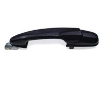 Tiradores Exteriores Para Hyundai Para Tucson 2006 2007 2008 2009 1 Pieza Negra Delantera Trasera Izquierda Conductor O Derecha Pasajero Exterior Manija Coche 2.0L 2.7L Maneta Exterior(1 Piece Rear Le