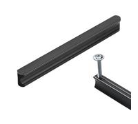 Tiradores Muebles Dormitorio 320 mm Espacio de Agujero,Tiradores Para Cocina Aluminio Sólido | Superficie Anodizada Mango en I Longitud: 112 - 1200 mm 2pcs Tiradores Cajones Modernos 320mm/12.5in