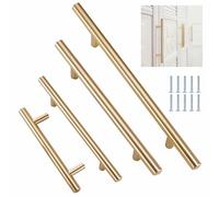 Tiradores Para Cocina Dorados De 96mm, Tiradores De Muebles Moderna Para Cajones Y Armarios, Aleación De Aluminio, Manija Para Puertas De Armario, Herrajes Domésticos,Quantities:15-holecenters:192mm