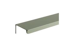 Tiradores para puertas de armarios de cocina, Aleación de aluminio oculta 80-1200m m multicolor la manija del gabinete borde dedo