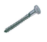 Tirafondo cabeza exagonal 7x 60 barraquero