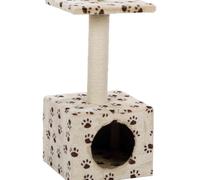 Tiragraffi Zamora 60cm, beige con impronte Trixie