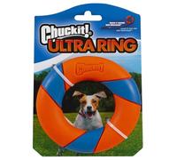 ¡Tírala! Juguete de goma Ultra Ring para perros de alta visibilidad para perseguir y recoger