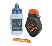 Tiralíneas con polvo y nivel - 30 m