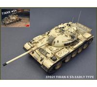 Tiran 4 Sh Tipo Temprano Tanque Kit De Plástico 1:35 Modelo MINIART