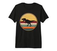 Tiranosaurio Rex Prehistoria Retro-Vintage Dinosaurio T-Rex Camiseta Premium