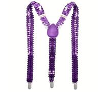 Tirantes Hombre Tirantes de lentejuelas con escamas pez brillantes