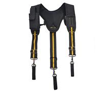 Tirantes para cinturón de herramientas, arnés de cinturón de trabajo ajustable y resistente, tirantes acolchados, para herramientas, arnés acolchado, para electricista, St ajustable