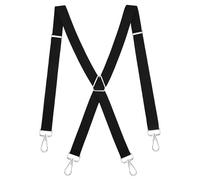 Tirantes Para Pantalones para Hombre y Mujer - Tirantes De Trabajo Largos y Negros