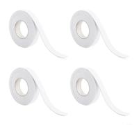 Tiras absorbentes de agua de fieltro multiusos 24 rollos de 4 metros por rollo para alféizares de ventanas, fregaderos, encimeras y paredes para evitar la acumulación de agua de condensación (4 piezas