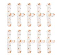 Tiras absorbentes de sudor para sujetador - 10 piezas insertos separadores debajo del pecho, absorbentes transpirables para sujetador - para deportes, gimnasio, yoga, senderismo, camping, escalada