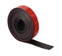 Tiras adhesivas de goma de neopreno de 1/2/3/5M, junta autosellante for absorción de impactos antideslizante y sellado sólido(3000mmx15mmx6mm)