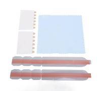 Tiras Adhesivas Pantalla Portátil, Tiras Adhesivas Plástico Universales Súper Delgadas con Pestañas Soporte Montaje Portaobjetos, Reemplazo Cinta Pantalla para Monitor Computadora