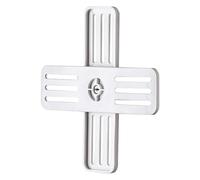 Tiras adhesivas para montaje en pared, sin punzones, soporte de pedestal | rotación de 360 grados, soporte para tiras, soporte de adhesivos enchufables y salida, para pared, escritorio, oficina