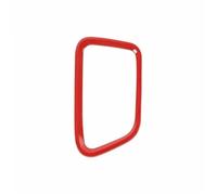 Tiras Adorno para Dodge para Charger 2015 2016 2017 2018 2019 2020+ Cubierta Decorativa para Panel Cambio Marchas Coche(Rojo)
