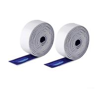 Tiras anticondensación para ventana, 2 rollos de 2 m por rollo de 4 mm de grosor, fieltro absorbente de agua para vidrio de cocina, autoadhesivo, reutilizable (B)