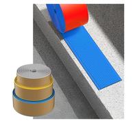 Tiras Antideslizantes for escaleras, Borde de Escalera de Goma, Protector Autoadhesivo for escalones, moldura de Seguridad for baldosas, Madera, Metal, escaleras, Recortable(Blue,W:4cmxL:5m)