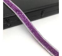 Tiras autoadhesivas de cristales de imitación, Cinta de diamantes de imitación Hotfix, 1 yarda, 15mm, decoración multicolor DIY(AO012)