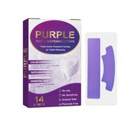 Tiras Blanqueadoras De Dientes Moradas, Eliminación Manchas Y Limpieza Profunda, Cuidado Bucal Suave, Calma La Boca, Fácil Usar