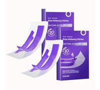 Tiras Blanqueadoras De Dientes Moradas For Eliminar Manchas Y Aliento Fresco, Kit De Cuidado Suave Del Esmalte(Pack of 2)